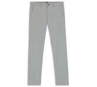 BOSS Men's Chino_Slim Trousers_Flat, Silver, 32 W/34 L