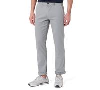 BOSS Men's Chino_Slim Trousers_Flat, Silver, 33W x 32L