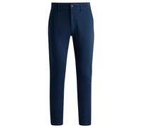 Boss 10242156 Tapered Fit Chino Pants Blue 34 / 32 Men