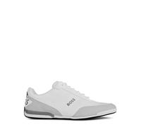 BOSS Mens Classic Low Top Trainers Lace-Up White 8 (42)
