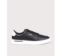 BOSS Mens Clint Tenn Low Top Trainers - Colour: 001 Black - Size: 45