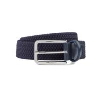 BOSS Mens Clorio Dark Blue Woven Belt NAVY 32