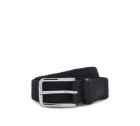BOSS Mens Clorio Sz30 Woven belt with leather facings