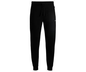 BOSS Mens Closed Hem Fleece Jogging Bottoms Black L