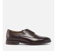 BOSS Mens Colby Derb Leather Derby Shoes with Signature Trims Size 8