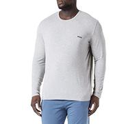 BOSS Men's Comfort Ls-Shirt Rn Long-Sleeved, Medium Grey33, XL