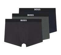 BOSS Men's Cotton Boxer With Logo Pack Of Three 50544263 Multicolor