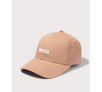 BOSS Mens Cotton Twill Zed Cap - Colour: 260 Medium Beige - Size: One Size
