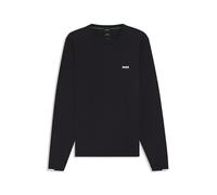 BOSS Mens Crew Neck Jumper Dark Blue L
