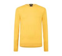 Boss Mens Crew Neck Regular Sweater TopL Yellow GT20708