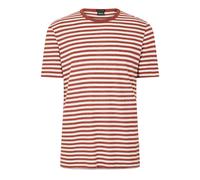 Boss Mens Crew Neck Short Sleeve Jersey T-Shirt in Open Brown - Size Large
