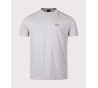 BOSS Mens Crew Neck Tee T-Shirt - Colour: 042 Silver - Size: Large Large