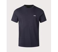 BOSS Mens Crew Neck Tee T-Shirt - Colour: 402 Dark Blue - Size: Medium Medium