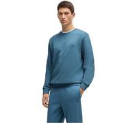 BOSS Mens Crew Sweatshirt Open Blue M