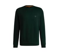 BOSS Mens Crew Sweatshirt Open Green M