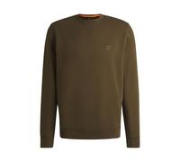 BOSS Mens Crew Sweatshirt Open Green M