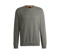 BOSS Mens Crew Sweatshirt Open Grey 3XL