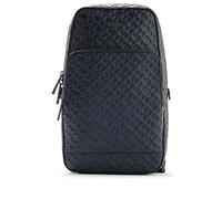 BOSS Men's Crosstownao_monostr Backpack, Navy410, 18 cm x 7 cm x 30 cm