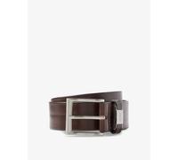 BOSS Mens Connio Branded-keeper belt in Italian leather
