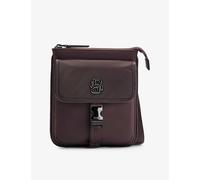Boss Mens Dark Red Double B-monogram Envelope Twill Crossbody Bag 1 Size
