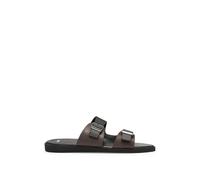 BOSS Men's Darrel_Sand_bkpu Slide, Black, 12 UK