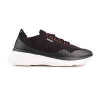 Boss Mens Dean Run Trainers - Black Knit - Size UK 5