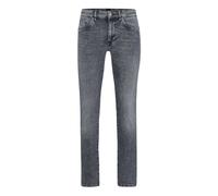 Boss Mens Delaware 3 Leather Patch Jeans GT5190