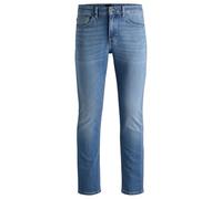 BOSS Mens Delaware BO Delaware Blue Slim-fit Jeans in Comfort-Stretch Denim