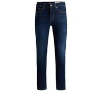BOSS Mens Delaware BO Delaware Dark-Grey Slim-fit Jeans in Super-Stretch Denim