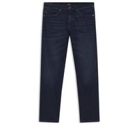 BOSS Mens Delaware BO Pure-Blue Slim-fit Jeans in Comfort-Stretch Denim