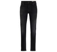 Boss Mens Delaware Five Pocket Slim Fit Jeans in Dark Grey - Size 32W/32L