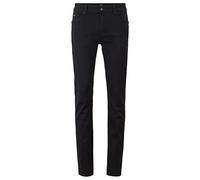 BOSS Mens Delaware3 Slim-fit Jeans in deep-Black Italian Stretch Denim