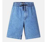 Boss Mens Denim Bermuda Shorts with Metal Drawcord in Bright Blue 439 - Size Small