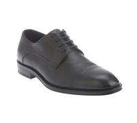 Boss Mens Derrek Leather Derby Shoes - Black - Black - 6 UK