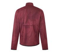 Boss Mens Desert Half Zip Long-Sleeved Active T-Shirt - Red - L - Red - 69% Recycled Polyester/23% Polyester/8% Elastane