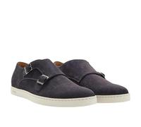 Boss Mens Devin Suede Oxford Shoes - Dark Blue - Dark Blue - 6 UK