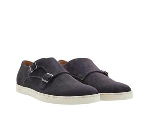 Boss Mens Devin Suede Oxford Shoes - Dark Blue - Dark Blue - 6 UK