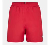 Boss Mens Dolphin Elasticated Waistband Swim Short in Bright Red - Size Small