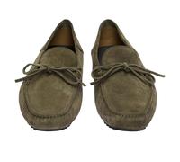 Boss Mens Driver Suede Moccasins - Green - Green - 6 UK
