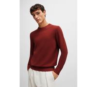 Boss Mens Ecaio-P Crewneck Sweatshirt in Brown Cotton - Size 2XL