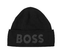 BOSS Men's Elio_Hat Beanie, Black, ONESI
