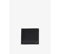 Boss Mens Embossed 4-Card Slot Leather Wallet Black 1 Size