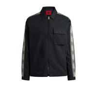 Boss Mens Emmond Racing Bulls Overshirt - Black - Black - M