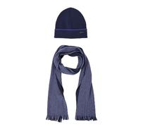 BOSS Men's Ernesto_Set Scarf, Dark Blue, Einheitsgröße