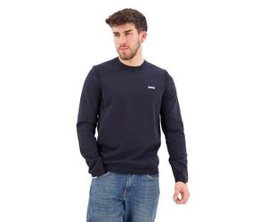 BOSS Mens Ever-X CN Logo-Print Sweater in a Cotton Blend