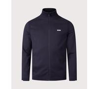 BOSS Mens Ever-X Zip Through Knit - Colour: 402 Dark Blue - Size: XXL