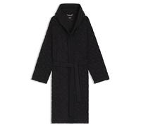 BOSS Men's Fashion Robe Dressing_Gown, Black1, M