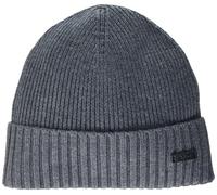 BOSS Men's Fati Ribbed Knit Hat Beanie, Earl Grey Tea, One Size