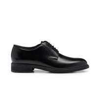 Boss Mens Firstclass Derby Shoes in Black Leather - Size UK 6