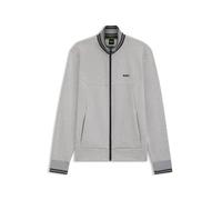 BOSS Men's Fz Zone Sweatshirt, 042 Silver, XS